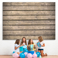 Lofaris Simple Wooden Floor Party Backdrop for Men