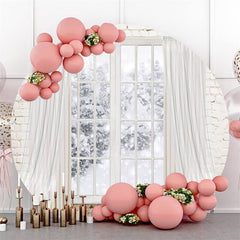 Simple Wooden Circle Happy Birthday Backdrop For Boy