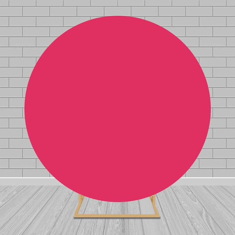 Lofaris Solid Color Round Backdrop Circle Covers for Party