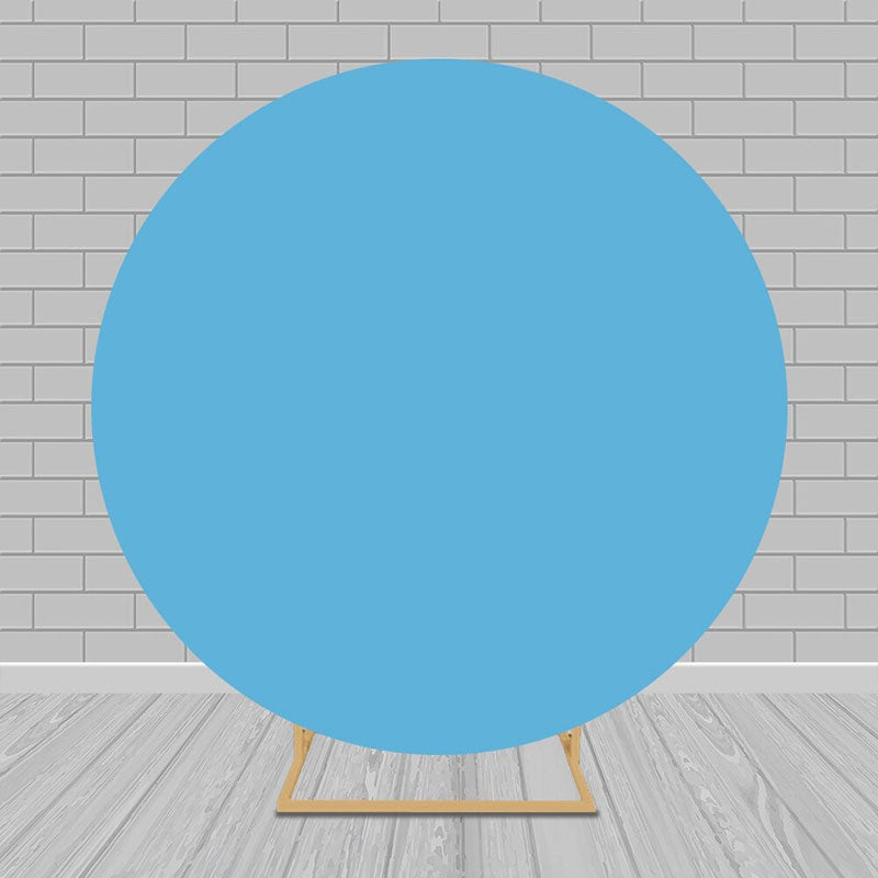 Lofaris Solid Color Round Backdrop Circle Covers for Party