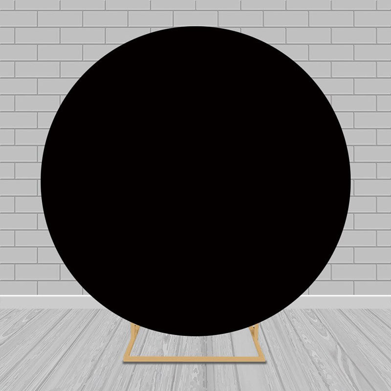 Lofaris Solid Color Round Backdrop Circle Covers for Party