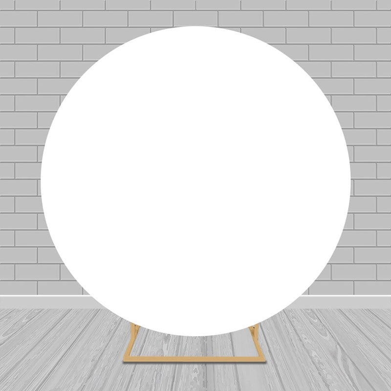Lofaris Solid Color Round Backdrop Circle Covers for Party