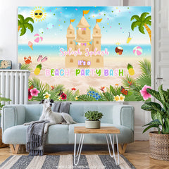 Lofaris Splish Splash Its A Beach Party Bash Birthday Backdrop