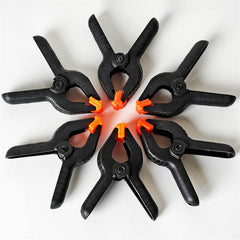 Lofaris 6 Pack | 4.5In Heavy Duty Photography Backdrop Clamps