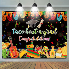 Lofaris Spring Night Theme Colorful Congratulations Backdrop