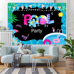 Lofaris Summer Pool Party Photoshoot backdrop Photo Booth Prop