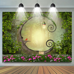 Lofaris Sunny Wonderland Forest Floral Spring Backdrop