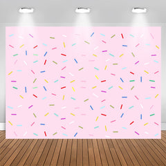 Lofaris Sweet Candy Pink Backdrop For Girls Birthday Party