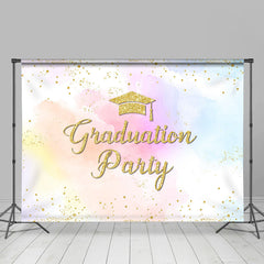 Lofaris Sweet Color Graffiti Celebrate Graduation Backdrop