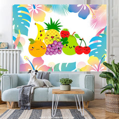 Lofaris Sweet Furit Summer Leaves Party Event Backdrop