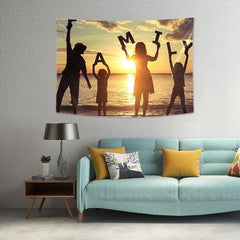 Lofaris Turn Your Photo Into Wall Art Custom Tapestry
