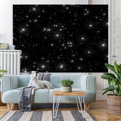 Lofaris twinkle dark starry night baby shower backrop