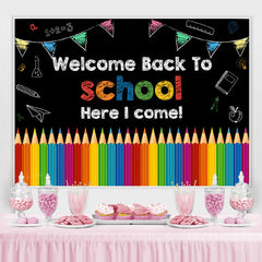 Lofaris Welcome Back to School Photoshoot Backdrop for Kids