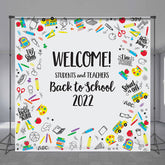 Lofaris Welcome Students And Teachers Back To School Backdrop