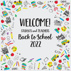 Lofaris Welcome Students And Teachers Back To School Backdrop