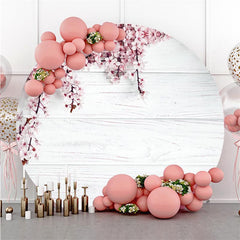 Twinkle Star Blue Starry Sky Baby Shower Round Backdrops