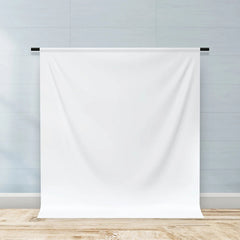 Lofaris White Personalized Backdrop for Photo Shoot