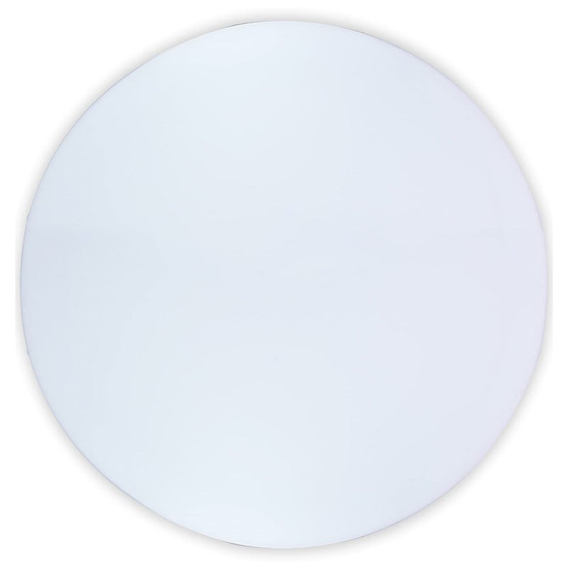 Lofaris White Polyester Round Backdrop Banner for Party Decoration