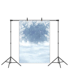 Lofaris Winter Snow Scene Bokeh Party Backdrop for Photo