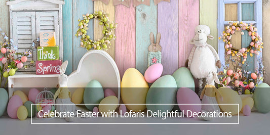 lofaris easter backdrop for party