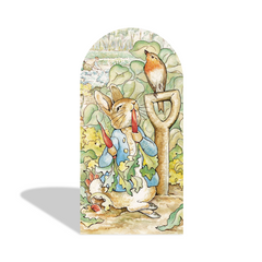 Peter Rabbit Birthday Baby Shower Party Arch Backdrop Wall Cloth Cover