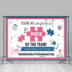 Lofaris Puzzle Administrative Professionals Day Backdrop