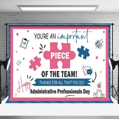 Lofaris Puzzle Administrative Professionals Day Backdrop