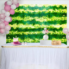 Lofaris Abstract Textured Photography Backdrop with Vibrant Green Stripes, Artistic Studio Background for Creative Photoshoot