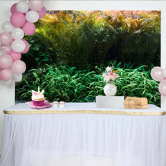 Lofaris Lush Green Aquatic Plant Photography Backdrop, Natural Underwater Studio Background for Professional Photoshoot