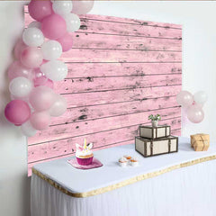 Lofaris Aged Light Pink Wood Texture Backdrop, Rustic Shabby Chic Timber Photography Background