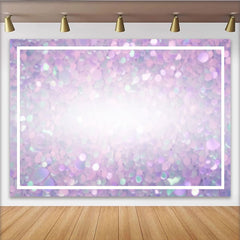 Lofaris Pastel Confetti Frame Backdrop, Purple and Pink Soft Texture Photography Background