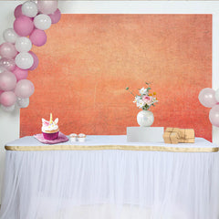 Lofaris Distressed Coral and Terracotta Textured Backdrop, Abstract Grungy Orange Wall Background for Photoshoot
