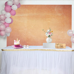 Lofaris Warm Apricot and Ochre Plaster Textured Backdrop, Abstract Weathered Wall Photography Background