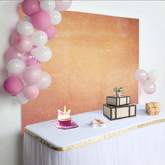 Lofaris Warm Apricot and Ochre Plaster Textured Backdrop, Abstract Weathered Wall Photography Background