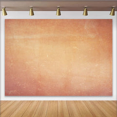 Lofaris Warm Apricot and Ochre Plaster Textured Backdrop, Abstract Weathered Wall Photography Background