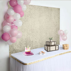 Lofaris Light Grey Concrete Photography Backdrop, Rustic Stucco Wall Abstract Textured Portrait Studio Background
