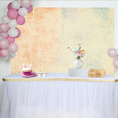 Lofaris Pastel Peach Watercolor Texture Backdrop, Soft Abstract Paper Photography Background, Newborn Portrait Prop