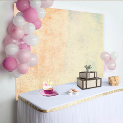Lofaris Pastel Peach Watercolor Texture Backdrop, Soft Abstract Paper Photography Background, Newborn Portrait Prop