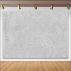 Lofaris Light Grey Plaster Texture Backdrop, Abstract Concrete Photography Background, Studio Portrait Prop