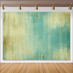 Lofaris Teal Oxidized Metal Texture Backdrop, Rusty Abstract Grunge Photography Background, Fine Art Portrait Prop