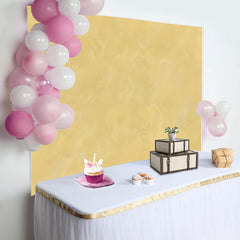 Lofaris Soft Yellow Abstract Textured Backdrop, Warm Plaster Photography Background, Professional Studio Prop