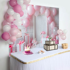 Lofaris Wild One Safari Balloon Arch Cake Smash Backdrop, Jungle Animal and Green Leaves Background for Boys Birthday