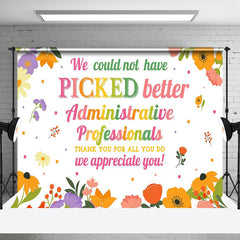 Lofaris Floral Administrative Professionals Day Backdrop