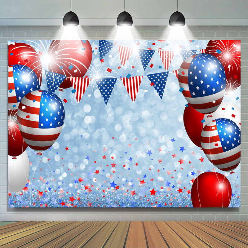 Lofaris 4Th of July Backdrop for Birthday Party Baby Shower