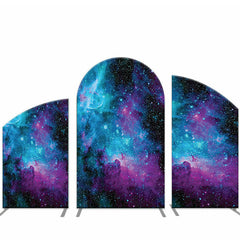 Lofaris Abstract Starry Sky Texture Arch Backdrop Kit For Party