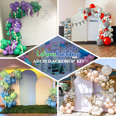 Lofaris Arch Stands Kit Metal Frame for Party Backdrops