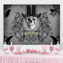 Lofaris Black Dallomeen Spooktacular Halloween Theme Backdrop