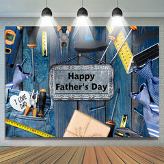 Lofaris Blue Jeans And Lots Of Tools Happy Fathers Day Backdrop