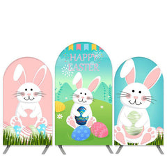 Lofaris Cute Rabbit Theme Happy Easter Arch Backdrop Kit Banner