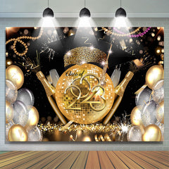 Lofaris Disco Dance Balloon Carnival Class Of 2023 Backdrop